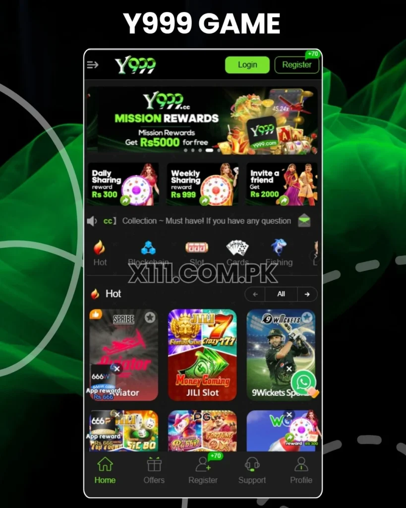Y999 Game Download App